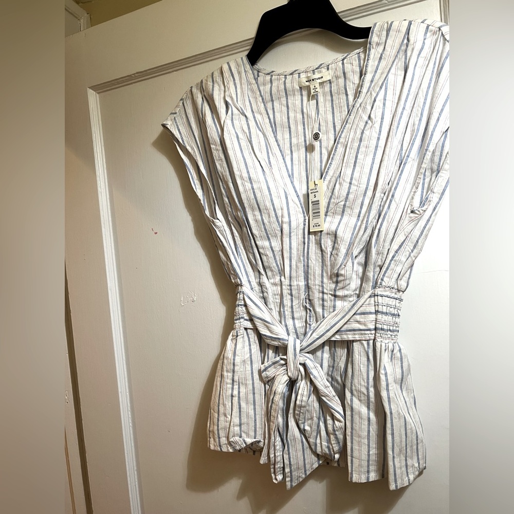 Max Studio cotton blouse